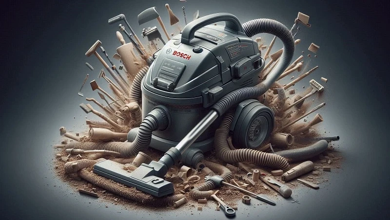 وقتی جاروبرقی بوش صداش تغییر می‌کنه، وقت تعمیر رسیده!