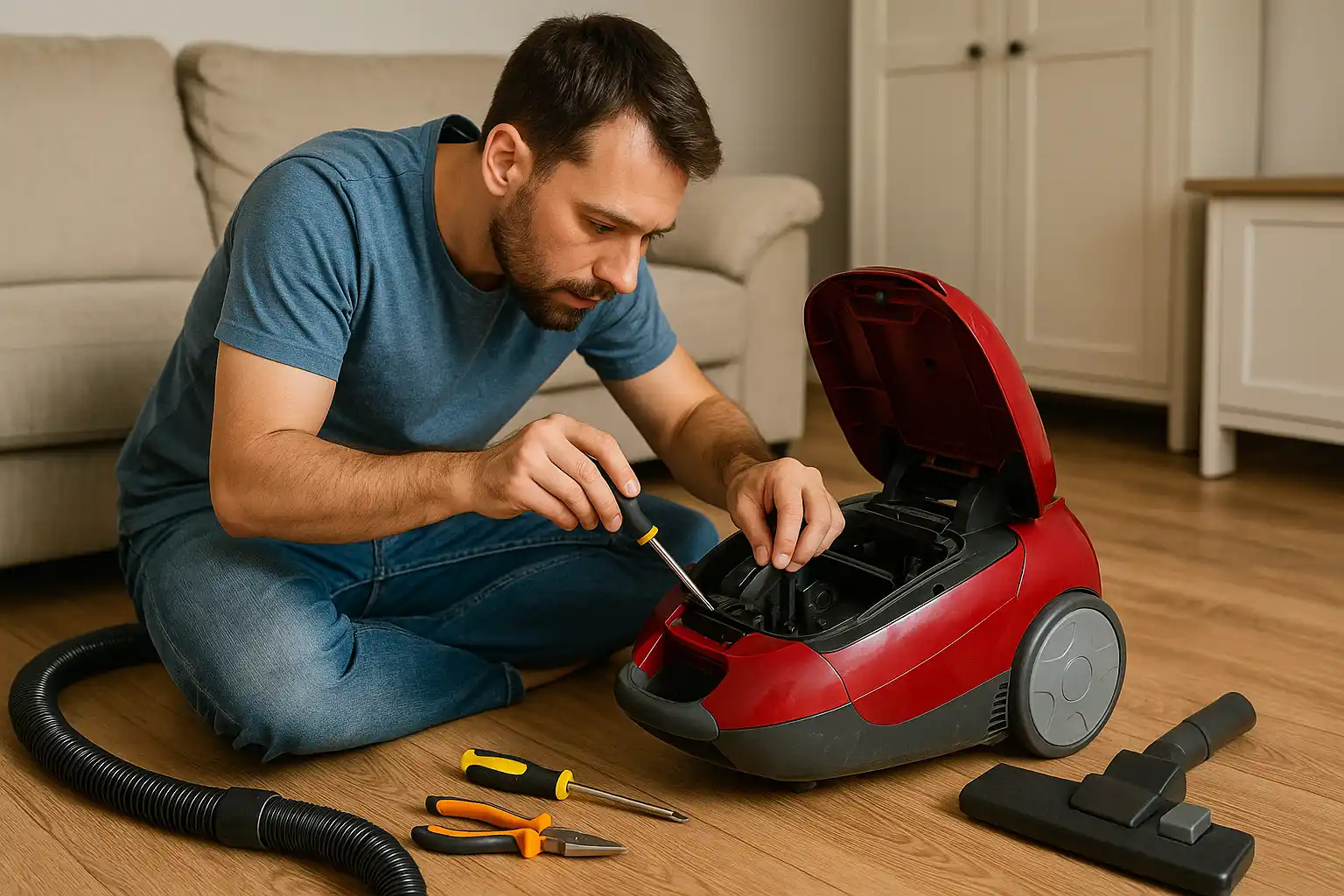 دکتر آچار بهترین مرکز تعمیر جارو برقی با قطعات اصلی